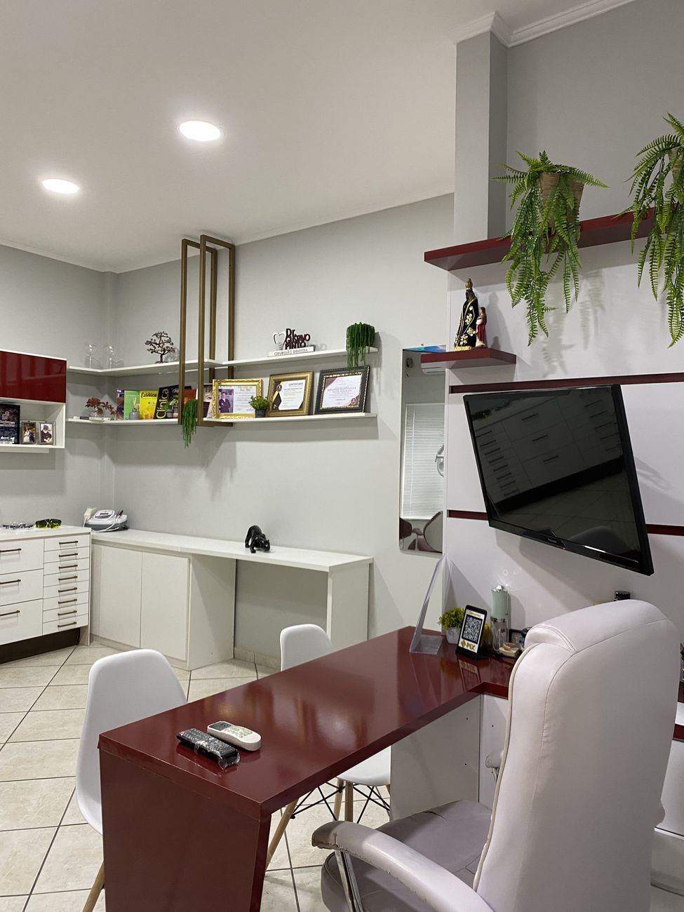 Sala de atendimento da Implantar